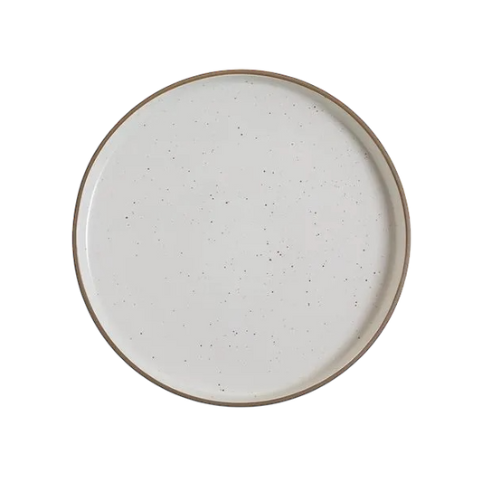White marble plate