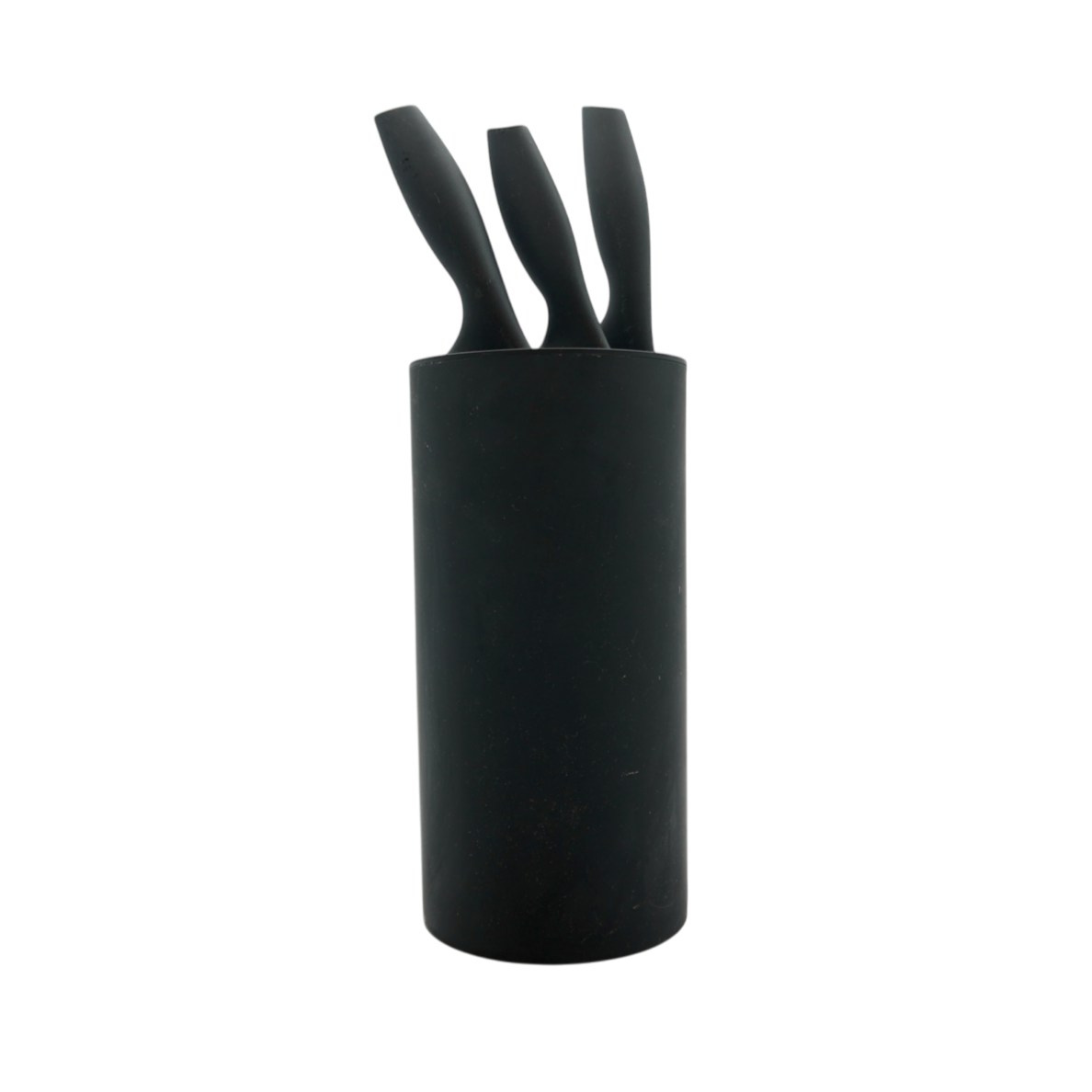 Black knife holder