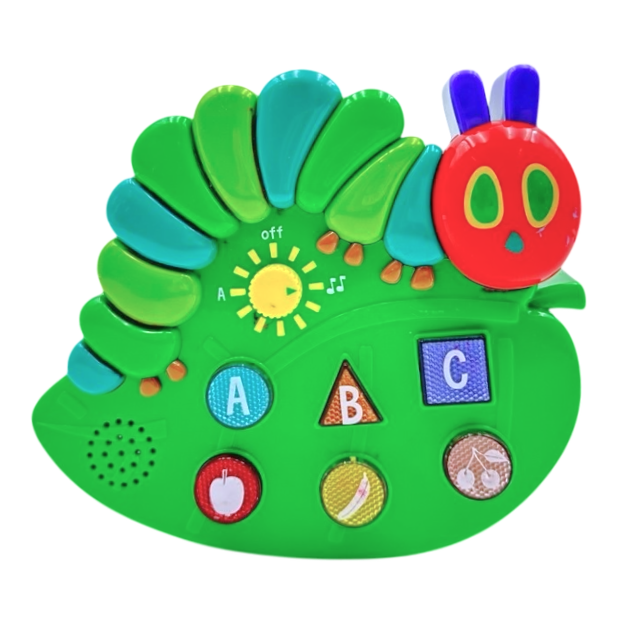 Hungry caterpillar toy