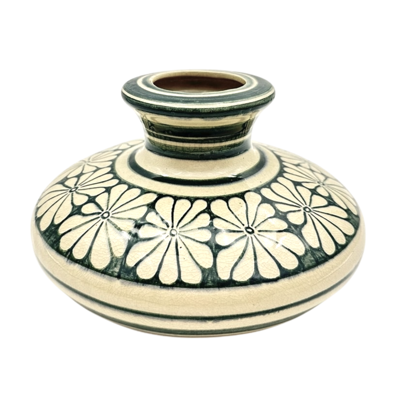 Blue and white vase
