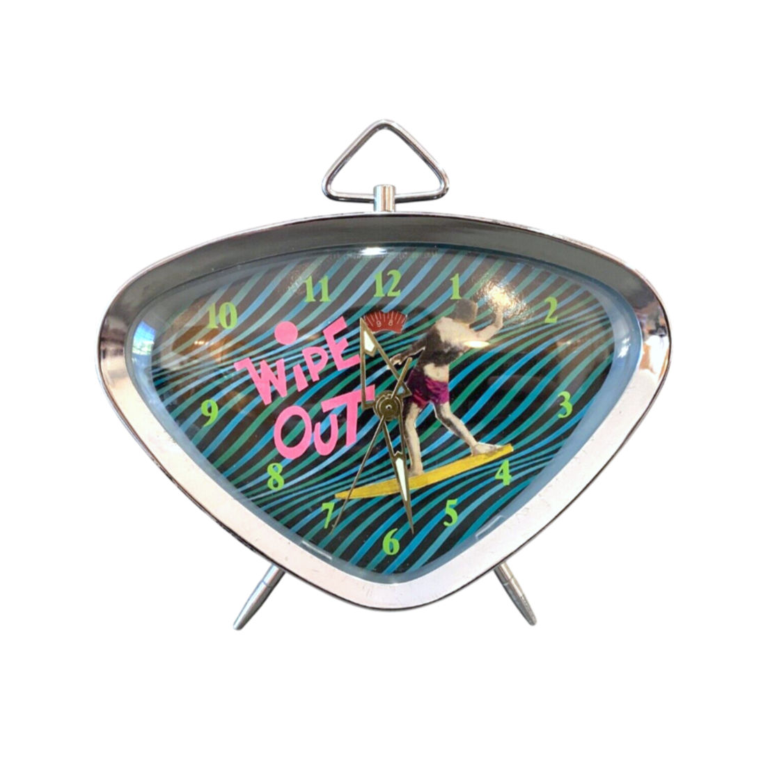 Wipe out clock