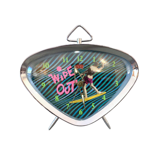 Wipe out clock
