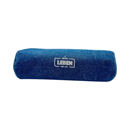 Denim pencil case
