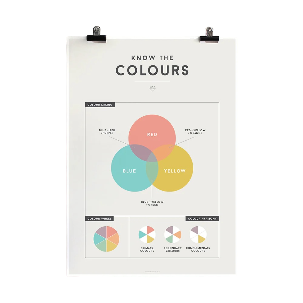 We are squared (educational chart colours)