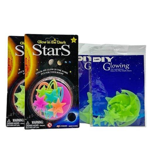 Glow in the dark stars