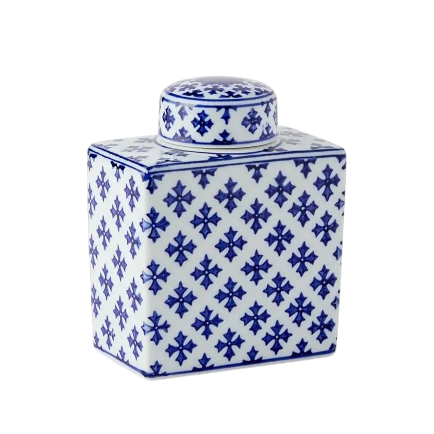 Rectangular ginger jar