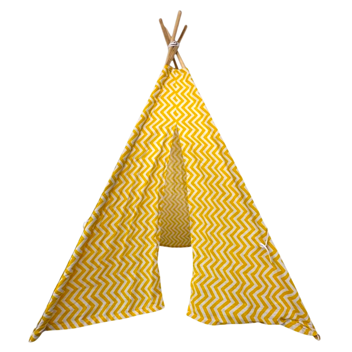 Yellow kids tent