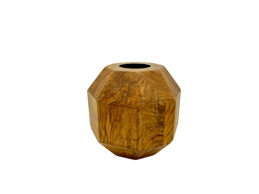 Octagon candle holder