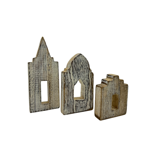 Set of 3 house