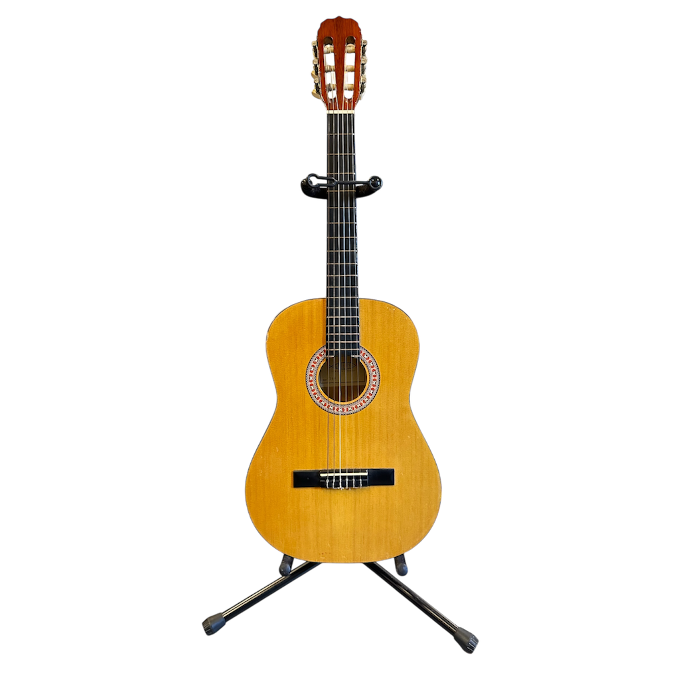 Classic guitar with stand