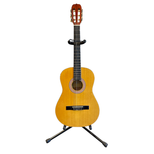 Classic guitar with stand