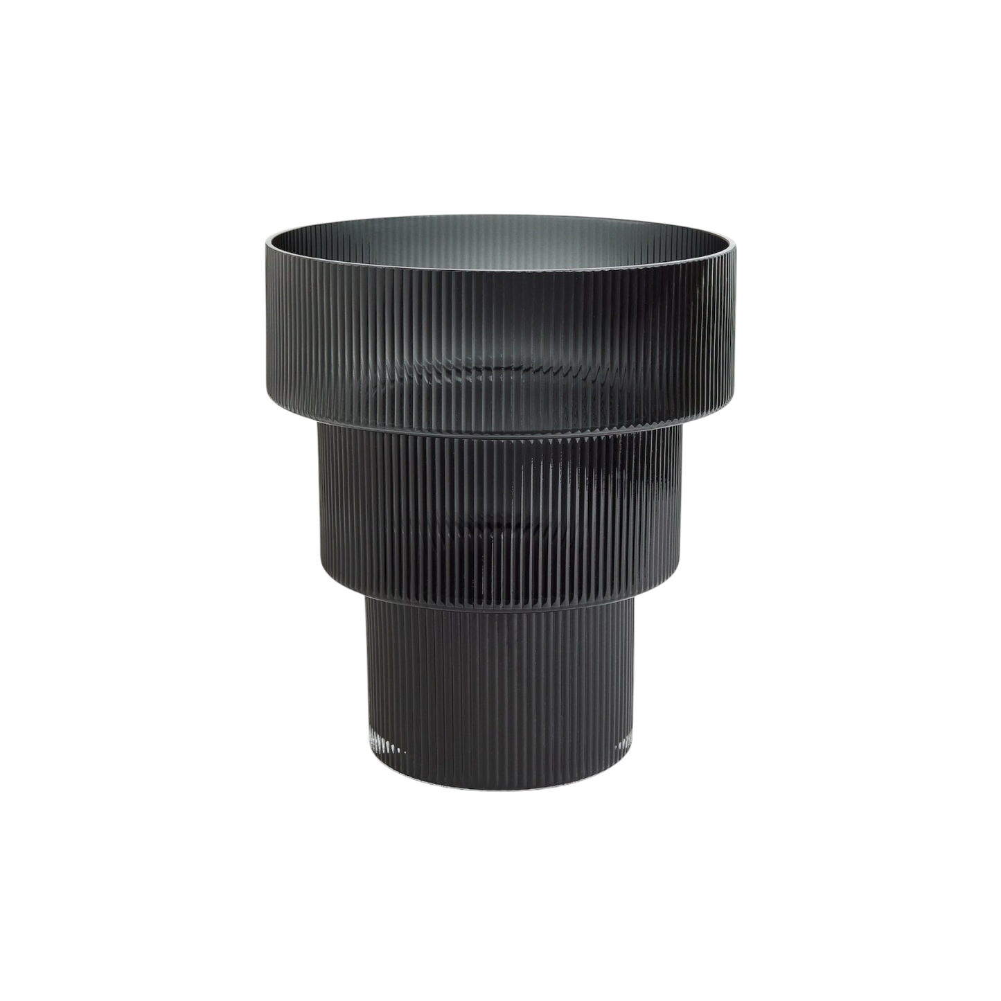 Glass vase (L)