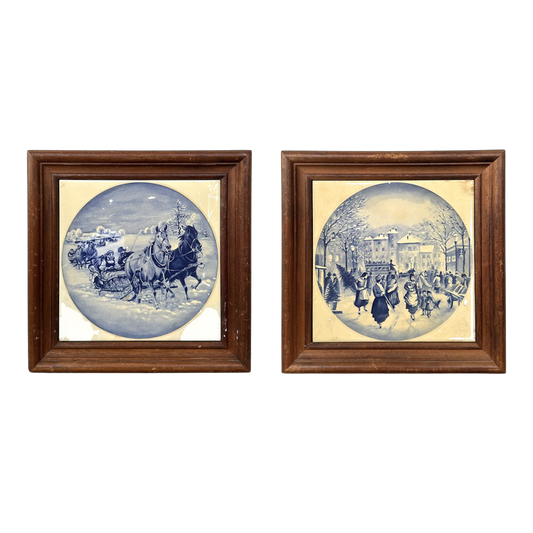 Framed tilled art