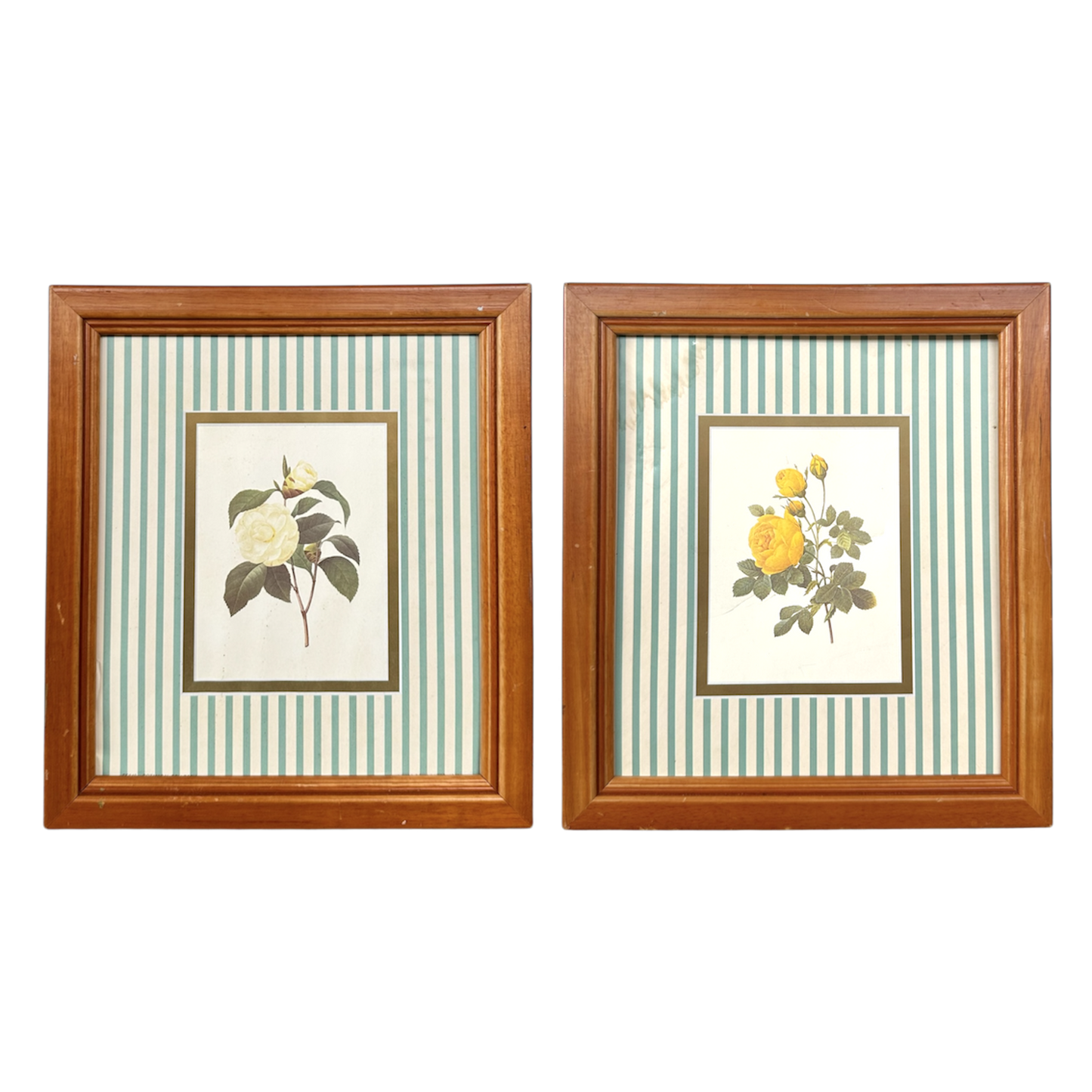 Set of brown frames