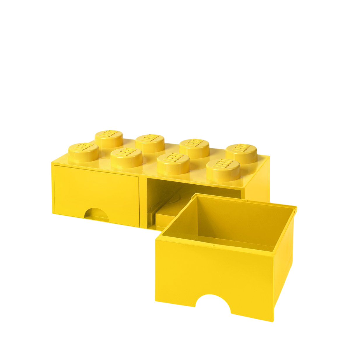 Yellow lego drawers