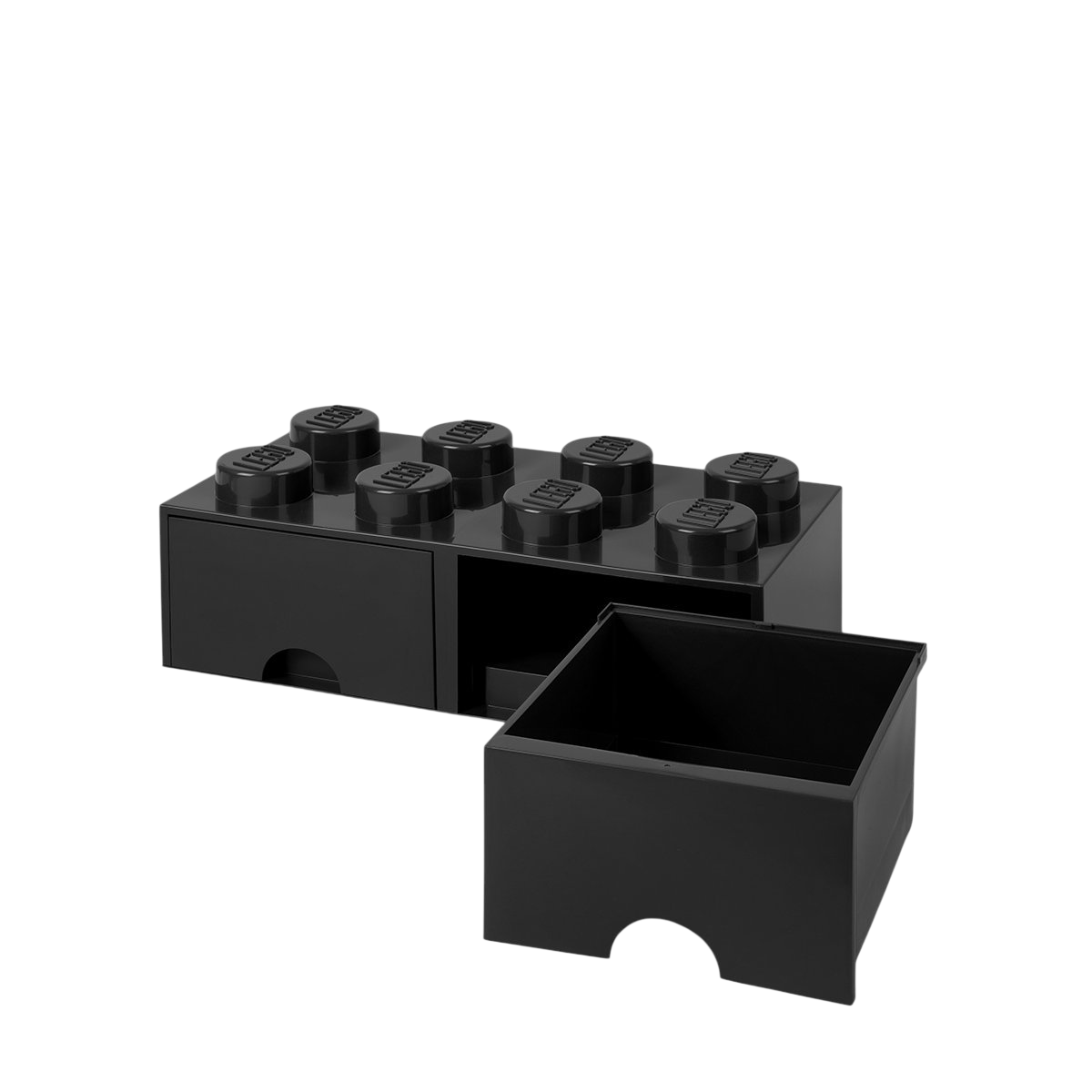 Black lego drawers