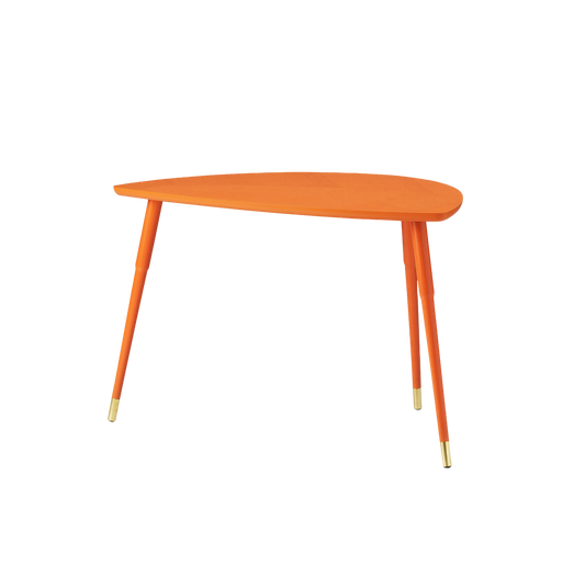 Lovbacken orange side table