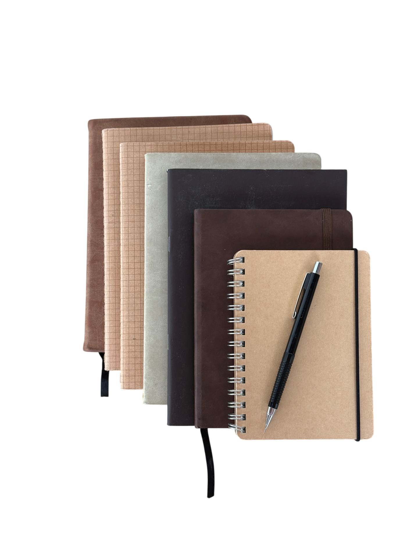 Brown notebooks