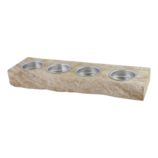 Natural candlelight holder
