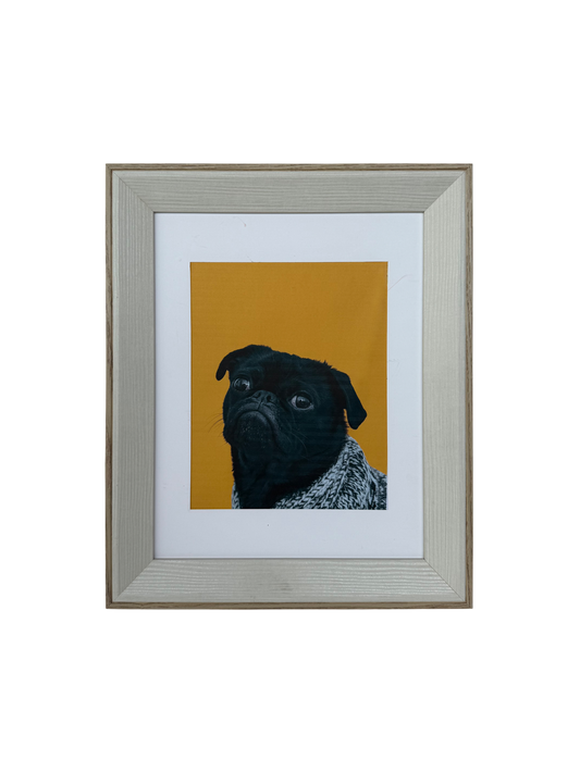 Dual wooden frame