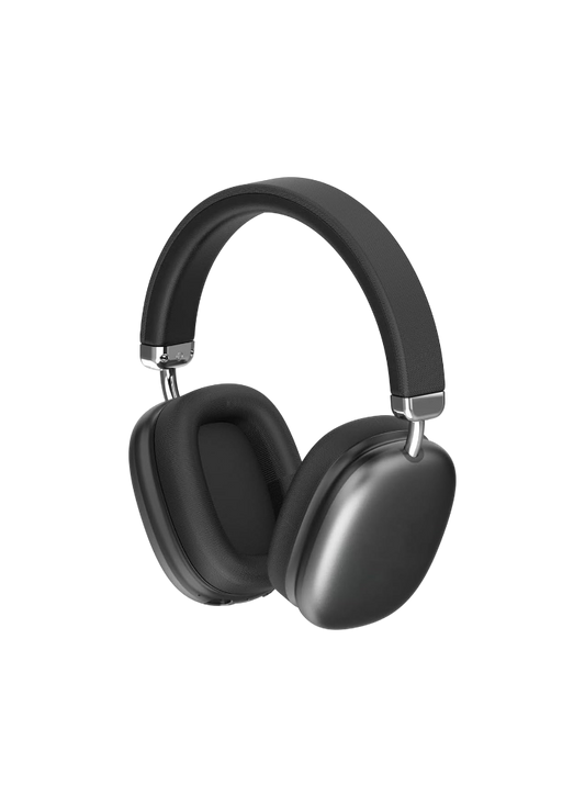 Black wireless headphones