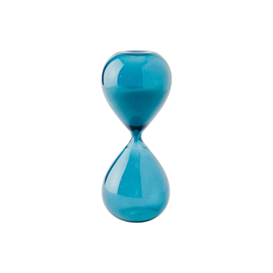 Blue hourglass