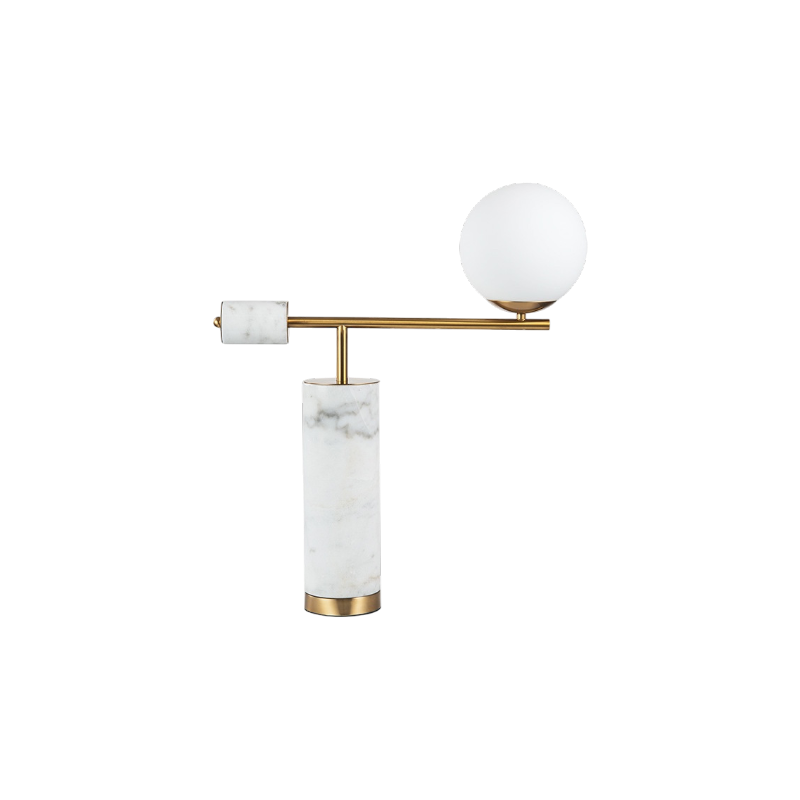 Pabrisa glass ball table lamp