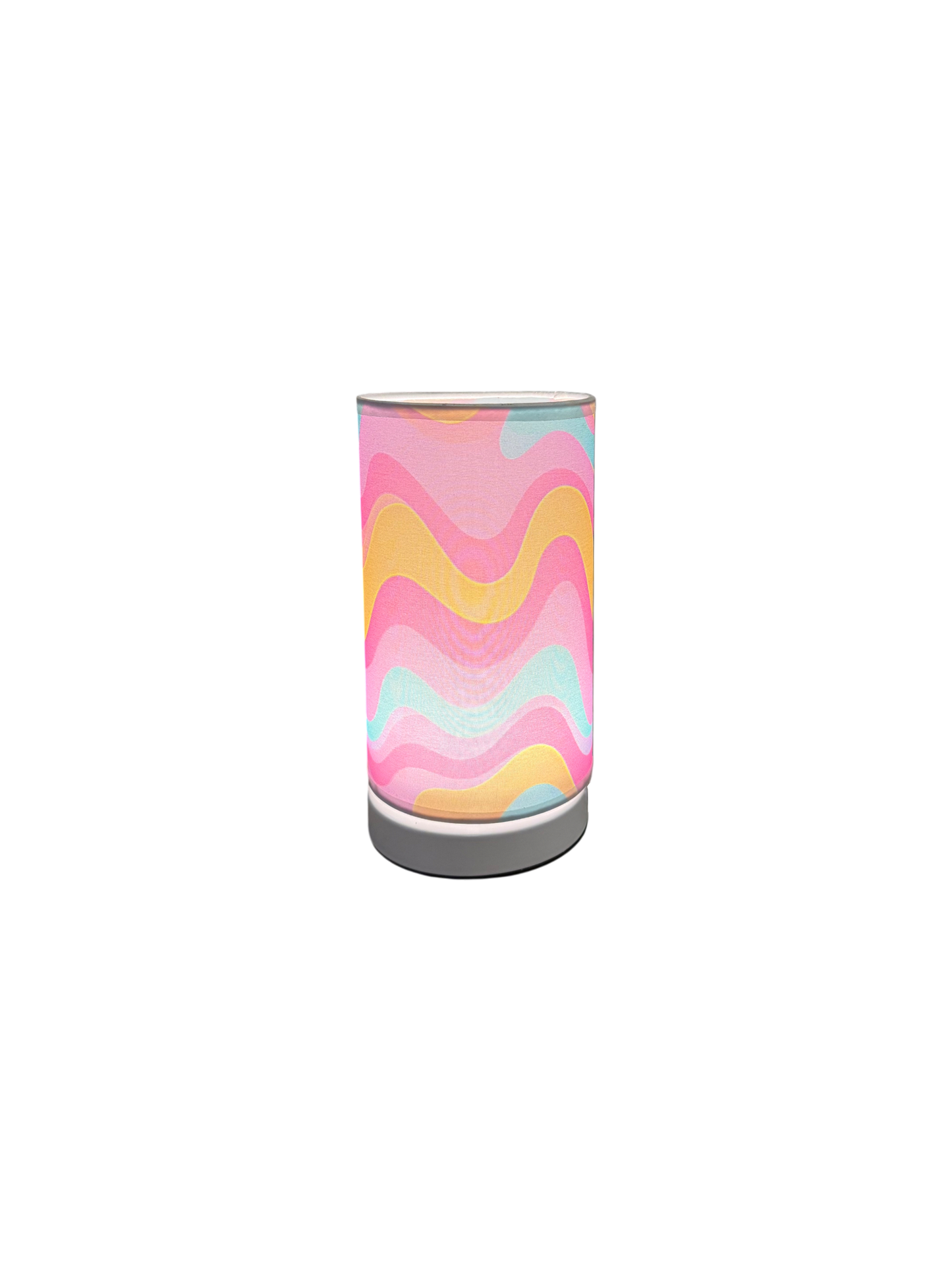 Barbie pink wavy lamp