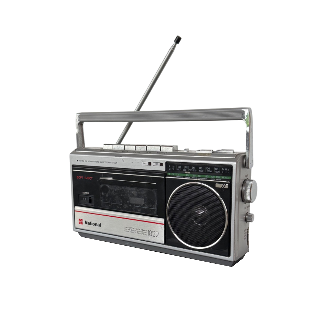 National RX-1822 cassette player