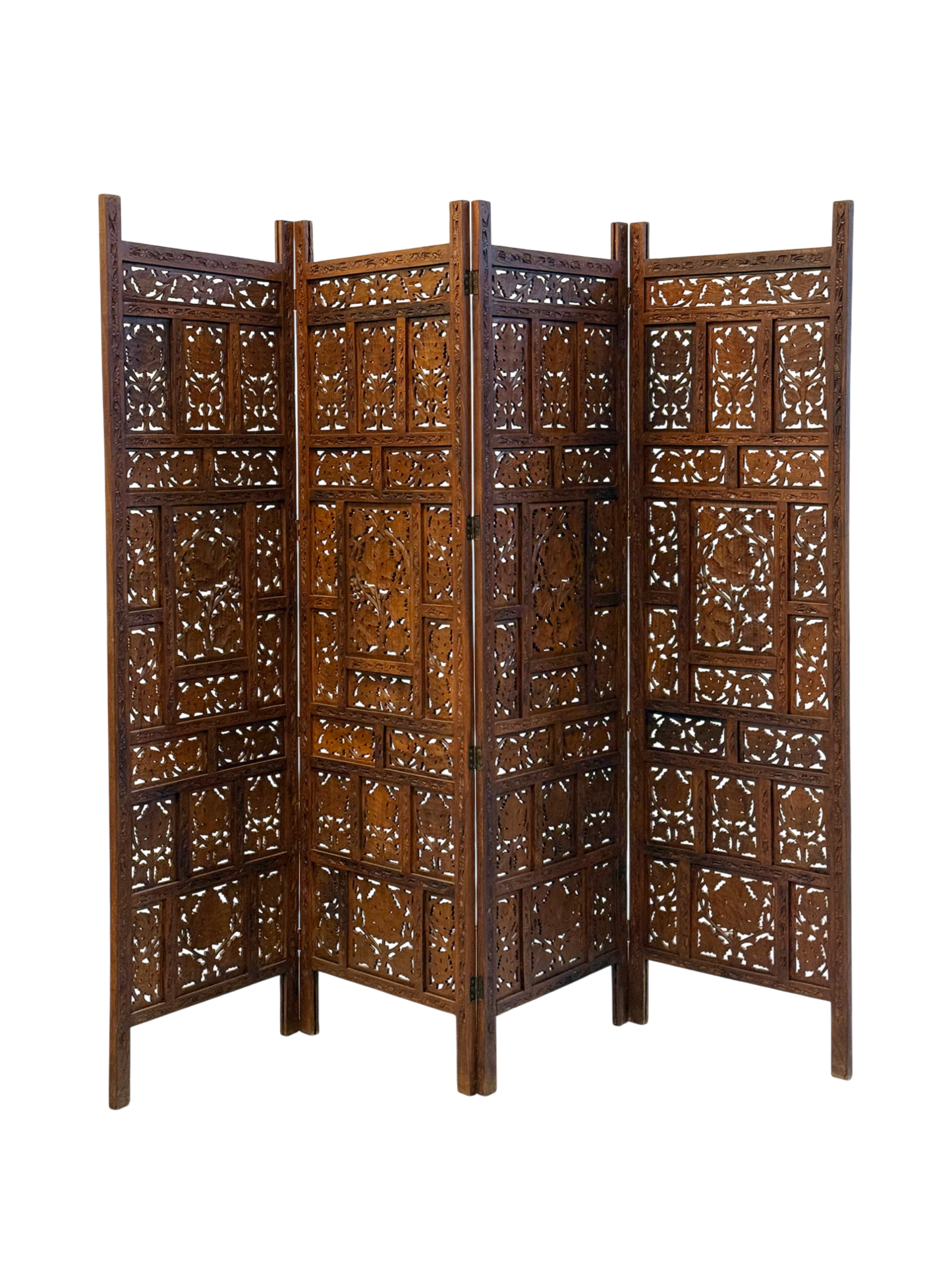 Peranakan wooden carved divider