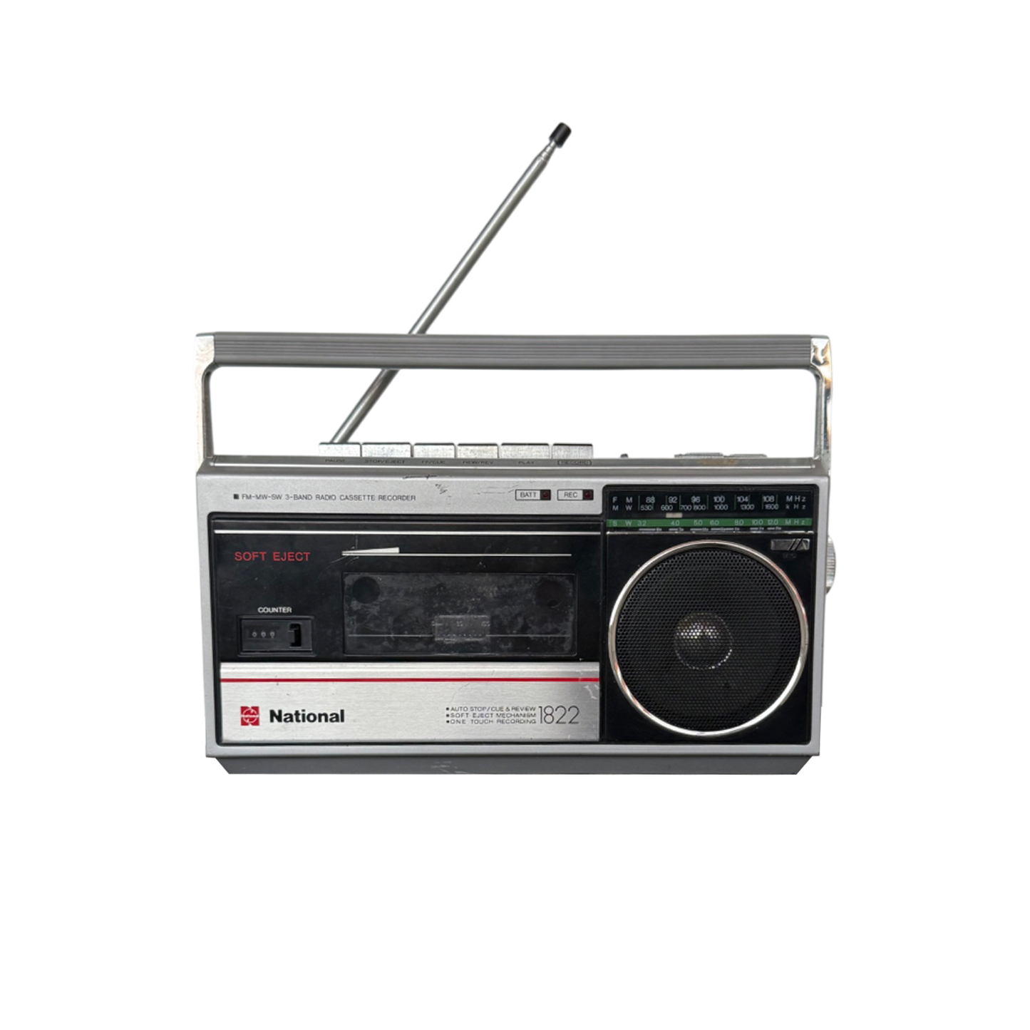 National RX-1822 cassette player