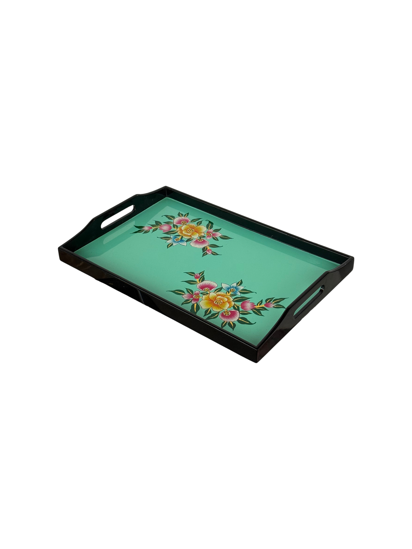 Peranakan lacquer tray